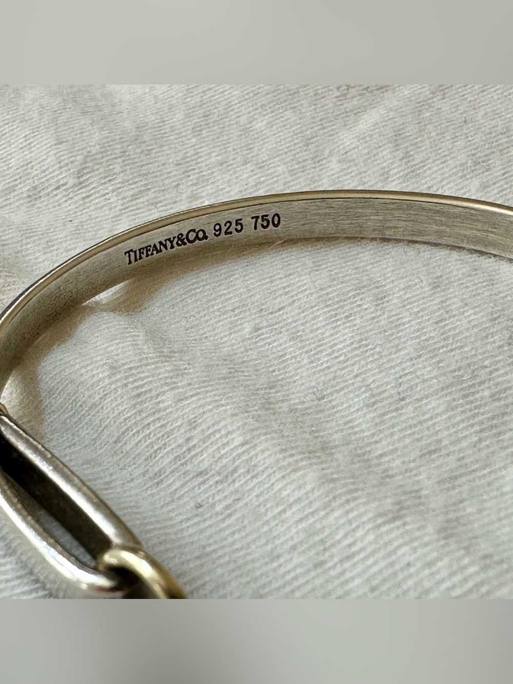 Tiffany & Co. silver bangle - Picture 4 of 5